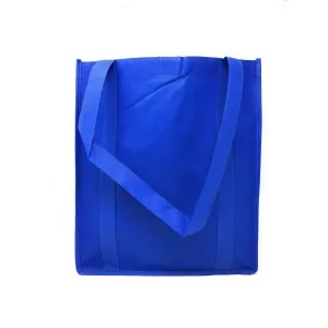 1 Dozen Reusable Grocery Shopping Totes Bags Hook & Loop Closure 14X16inch Wholesale Bulk