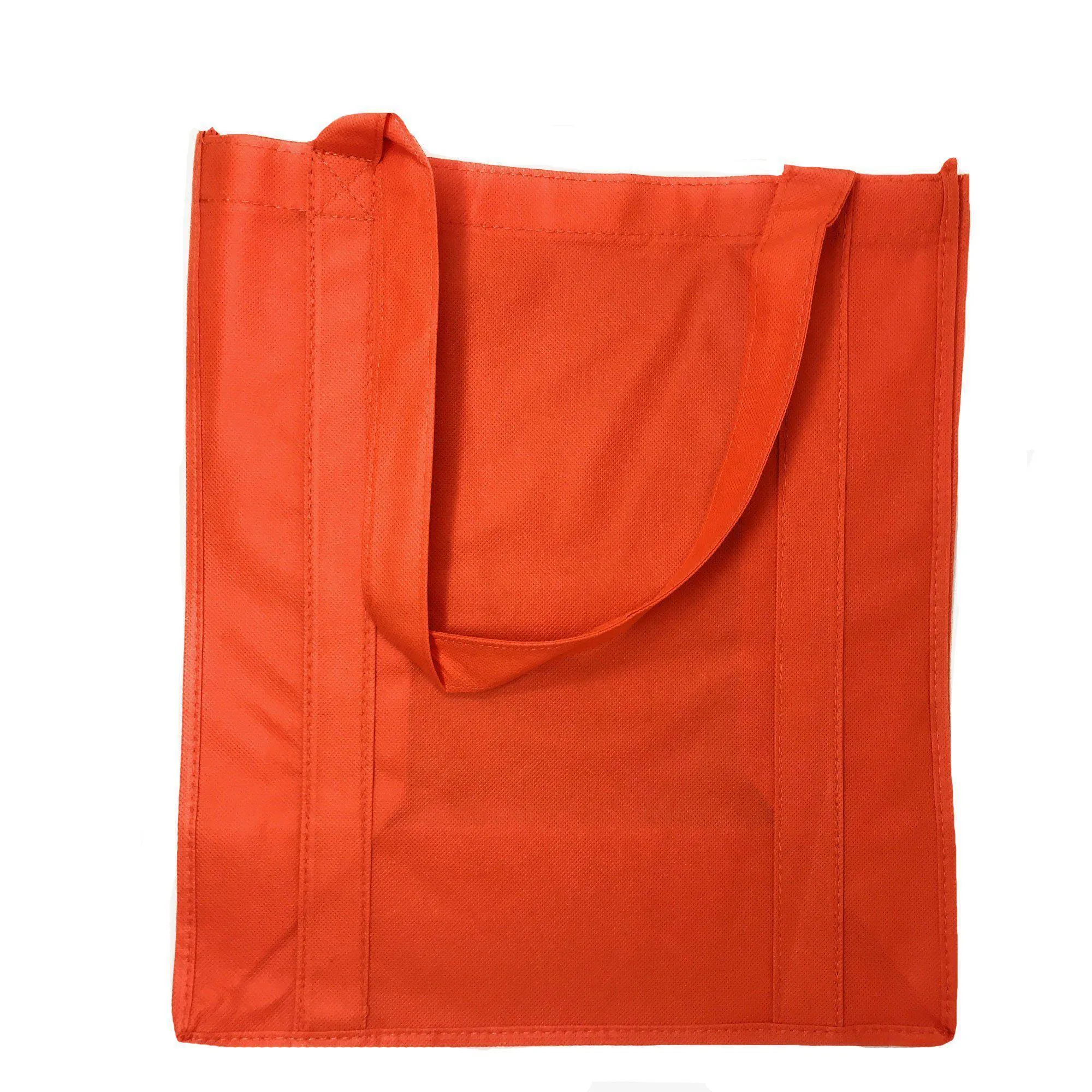 1 Dozen Reusable Grocery Shopping Totes Bags Hook & Loop Closure 14X16inch Wholesale Bulk