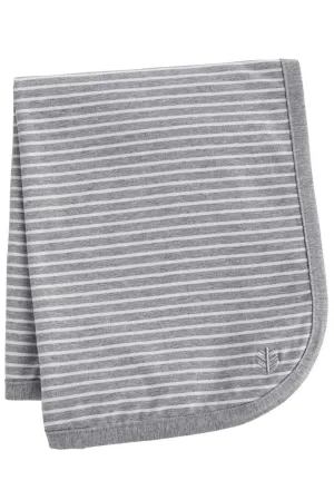 Baby Batibou Sun Blanket | Grey/White