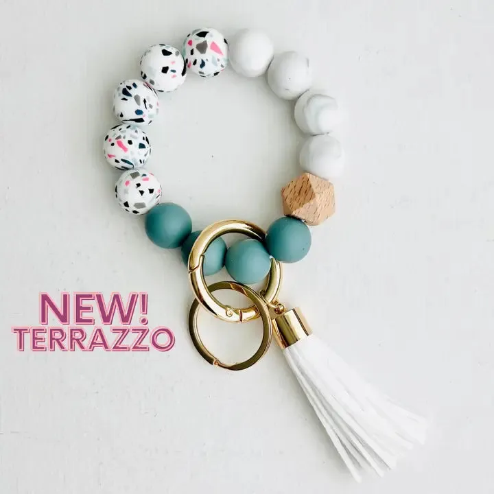 Bangle Silicone Keychain Wristlet