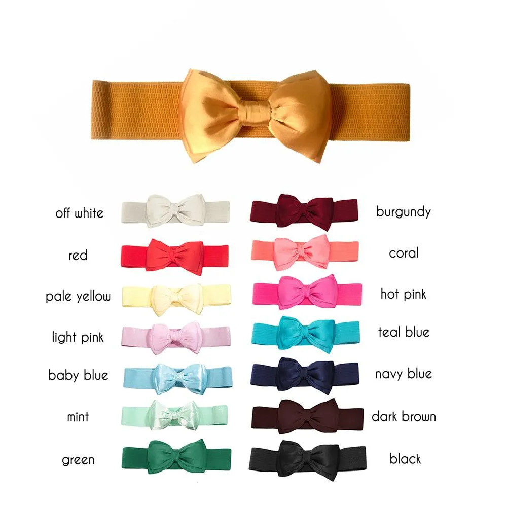 Banned Bella Bow Belts (18 colors!)