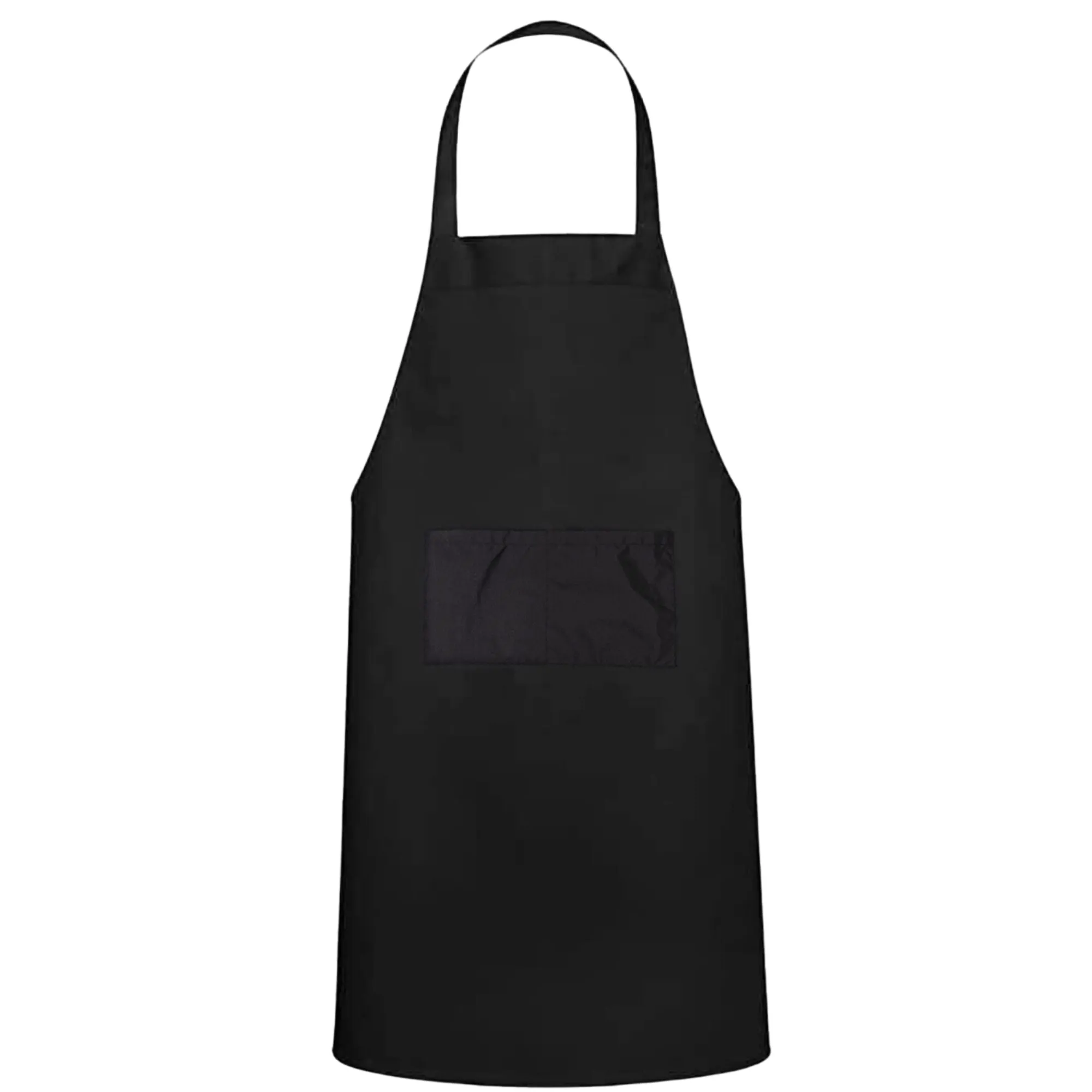 Black Chef Apron and Cap