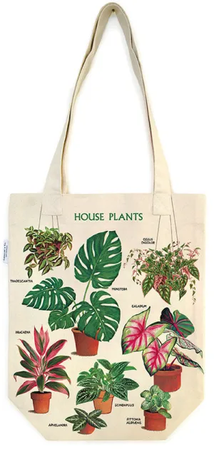 Cavallini & Co. House Plants Cotton Tote Bag