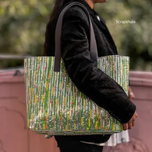 Chamkila Beach Tote Bag | Upcycled from Plastic Waste