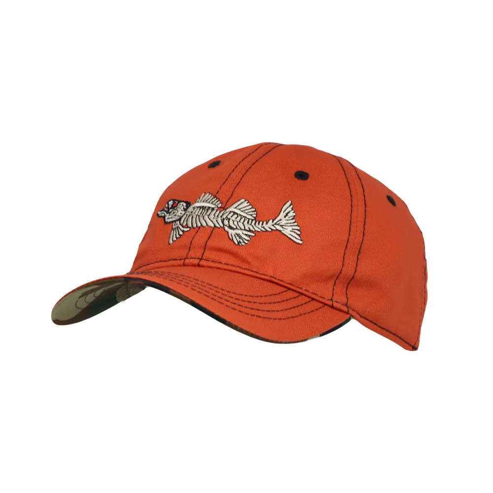 Cotton Fishing Hat Fish Bone Embroidery Trucker Dad Baseball Cap YZ10119