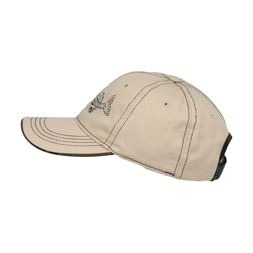 Cotton Fishing Hat Fish Bone Embroidery Trucker Dad Baseball Cap YZ10119