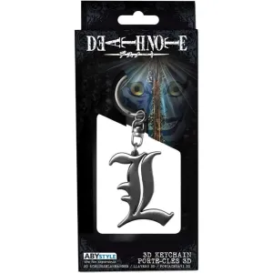 Death Note - "L" 3D Metal Keychain - ABYstyle