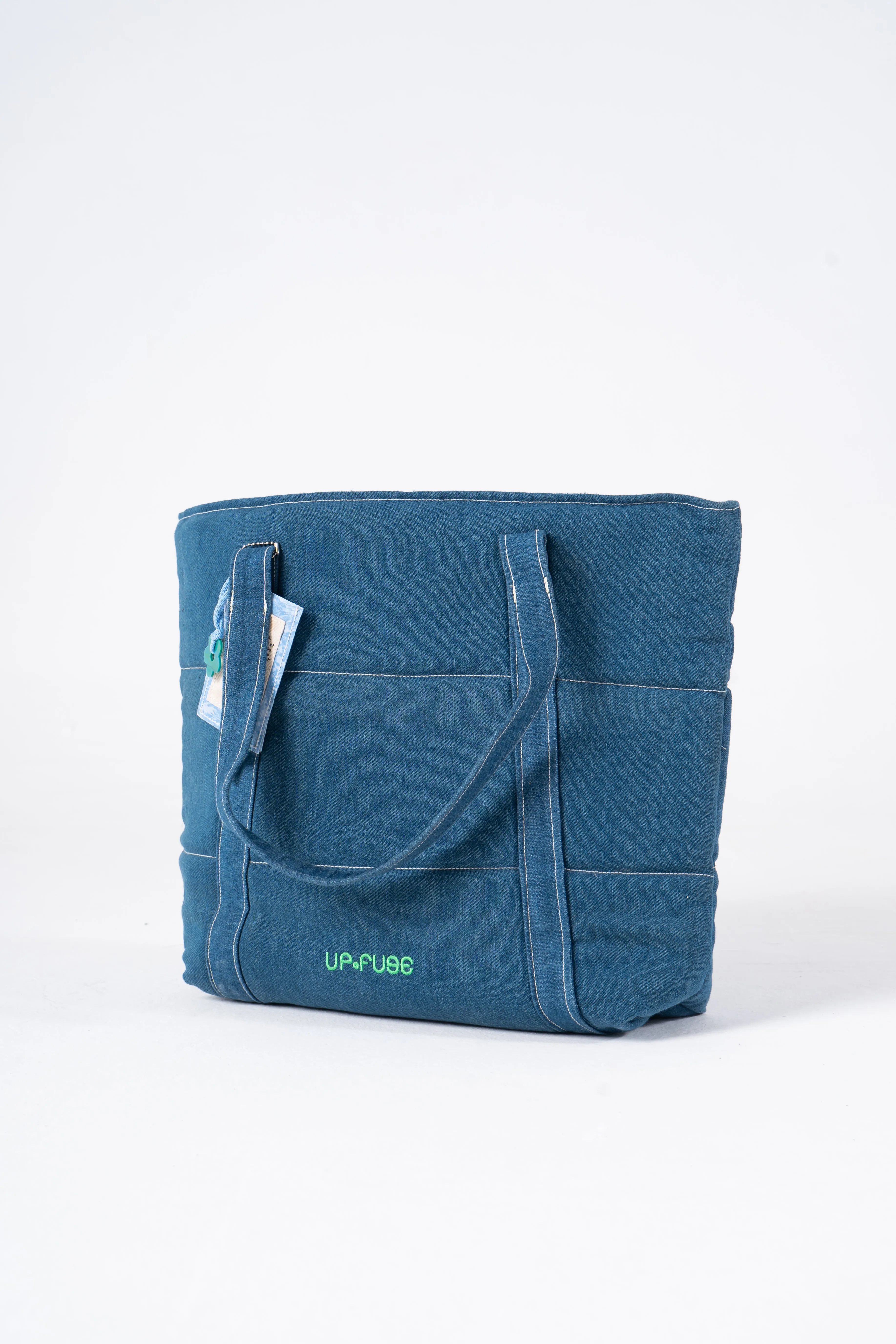 Denim Affair Tote Bag in Blue