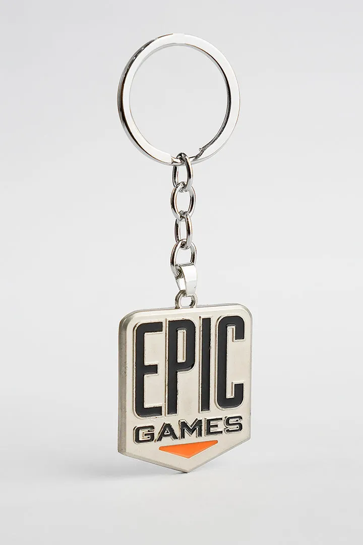 Epic Games Keychain - Silver