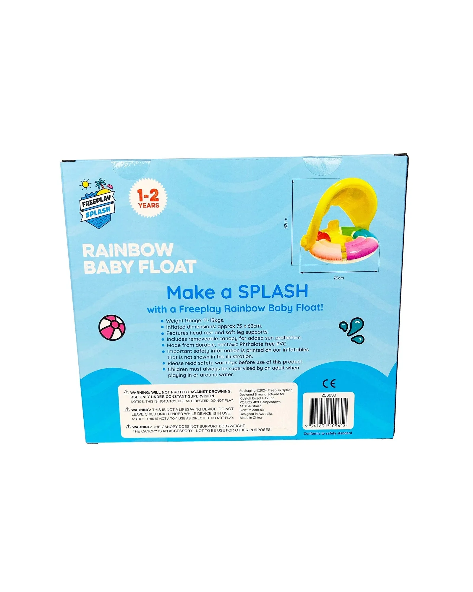 Freeplay Splash Rainbow Baby Float