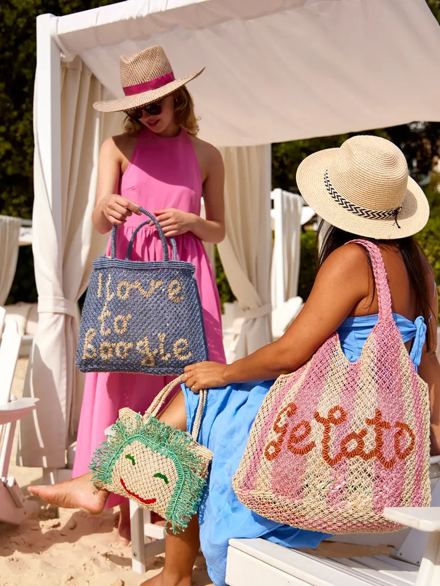 Gelato Drew Bag in Rose Stripe