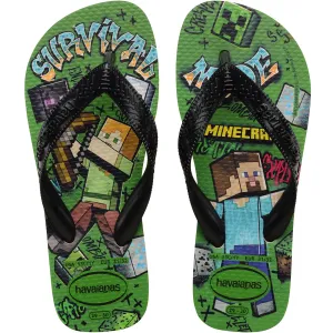 Havaianas Kids Minecraft Flip Flops