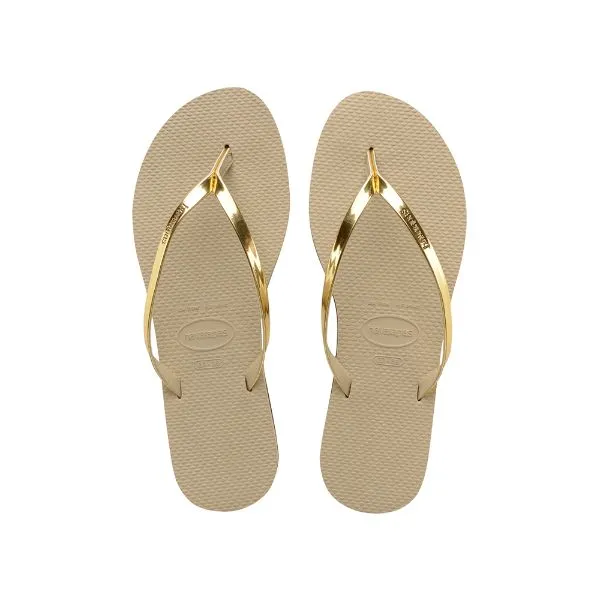 HAVAIANAS -  Ladies You Metallic Flip Flops