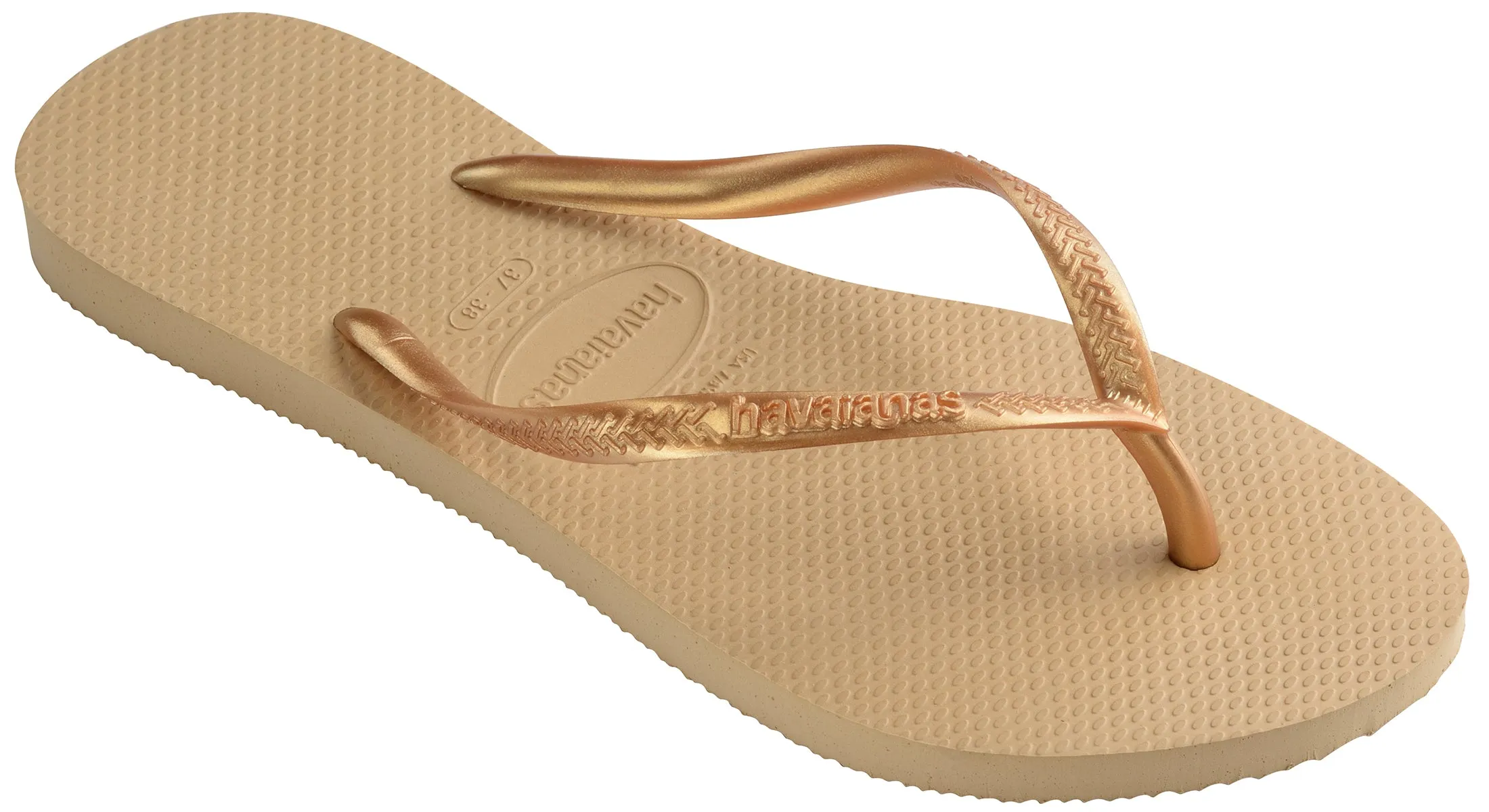 Havaianas Slim In Gold For Women