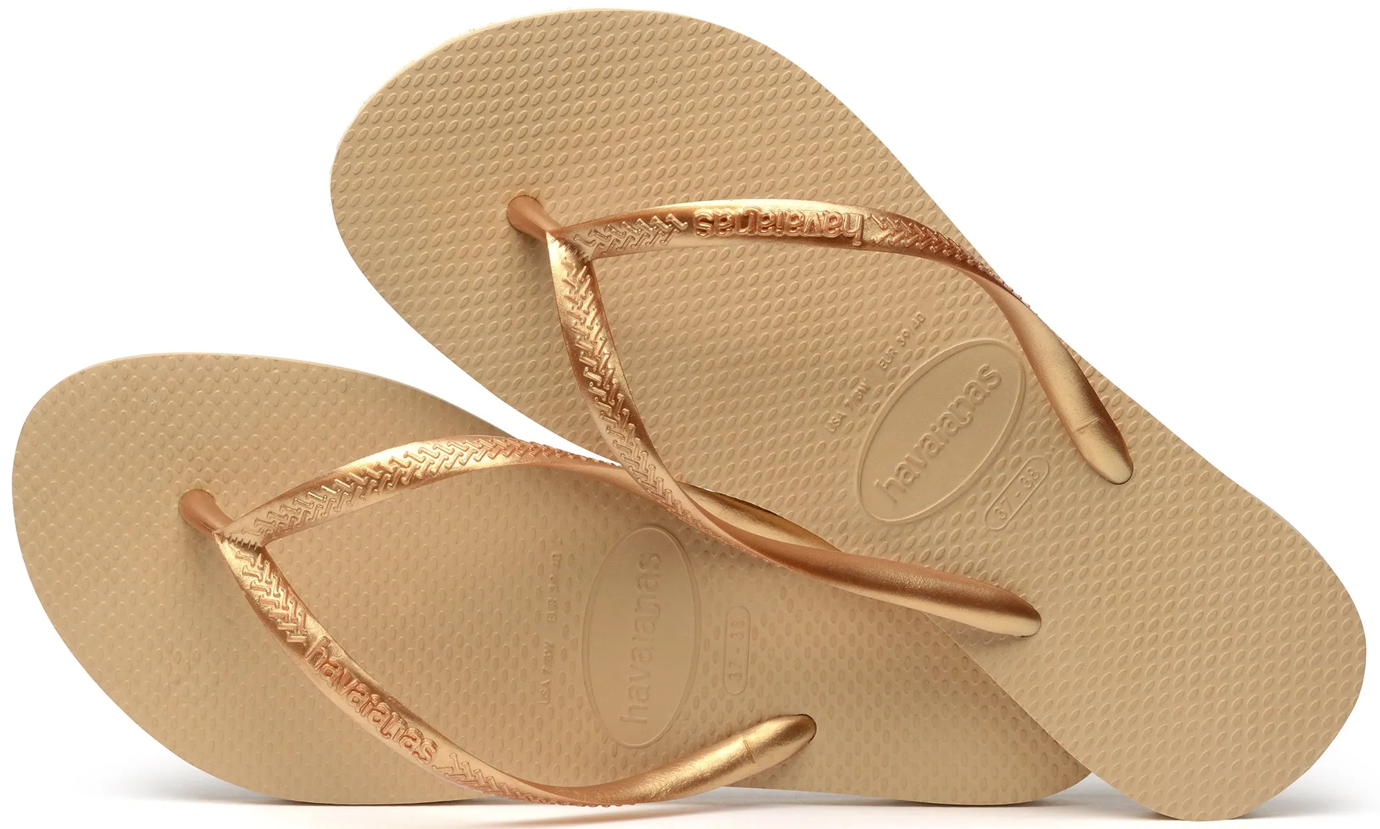 Havaianas Slim In Gold For Women