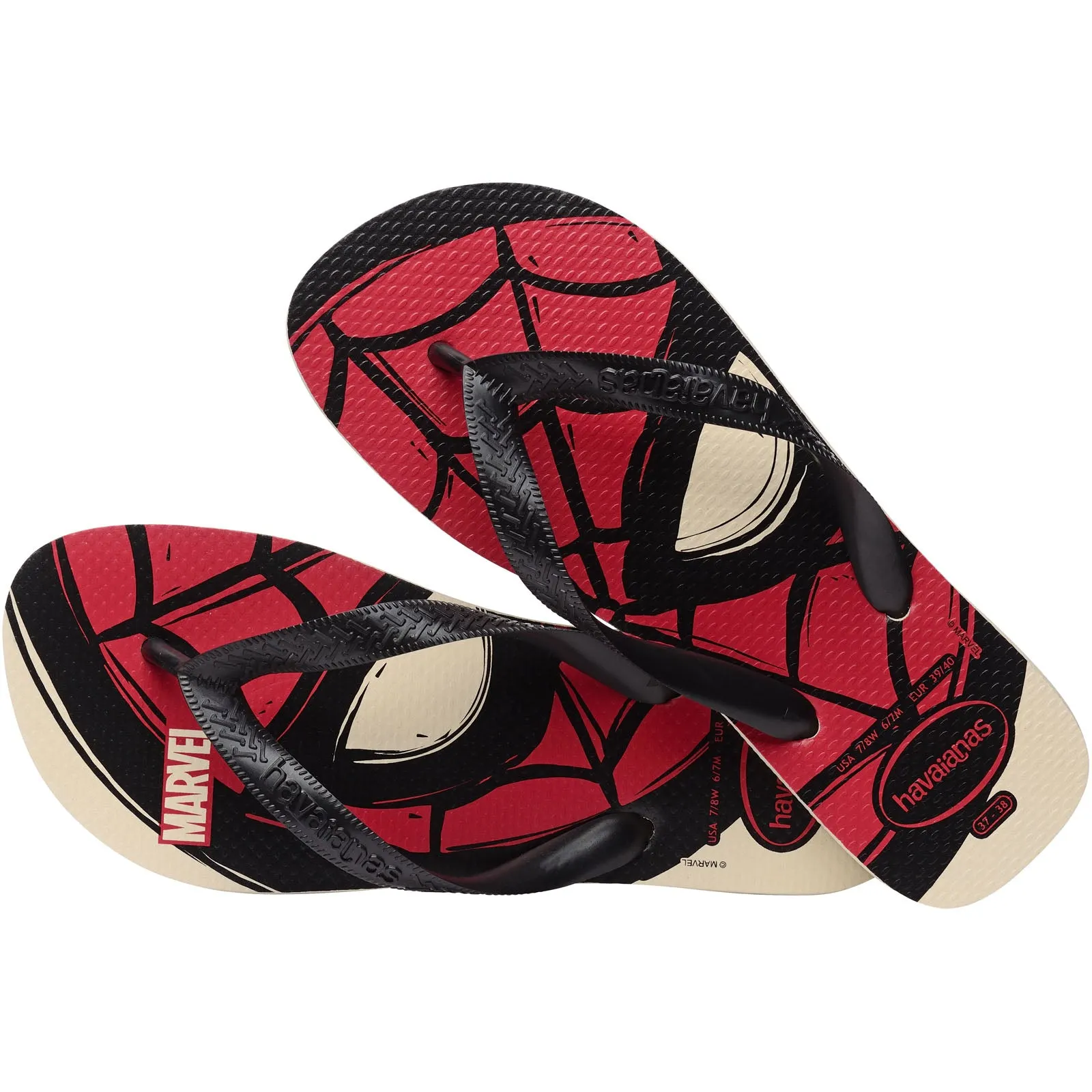 Havaianas Top Marvel Logomania Flip Flops