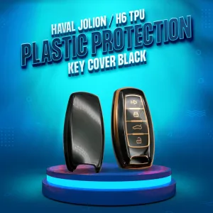 Haval Jolion / H6  TPU Plastic Protection Key Cover Black - Model 2021-2024