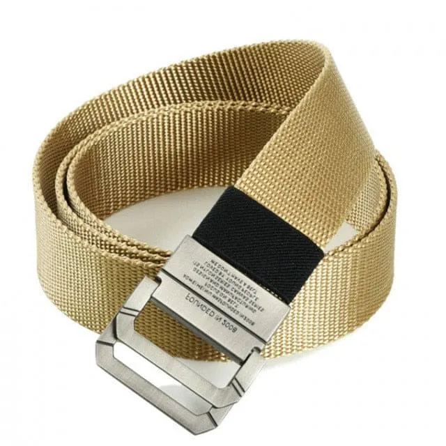 High Quality Marine Corps Canvas Multi-Function Alloy Buckle Outdoor Hunting Metal Tactical Belt