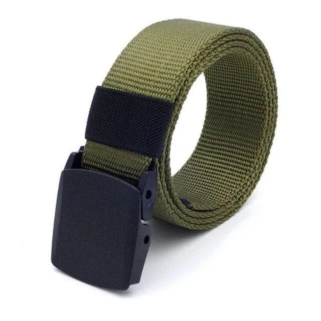 High Quality Marine Corps Canvas Multi-Function Alloy Buckle Outdoor Hunting Metal Tactical Belt