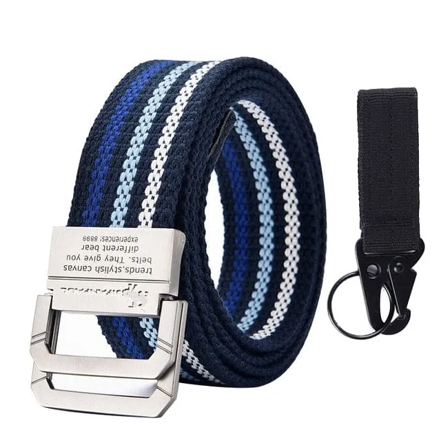 High Quality Marine Corps Canvas Multi-Function Alloy Buckle Outdoor Hunting Metal Tactical Belt