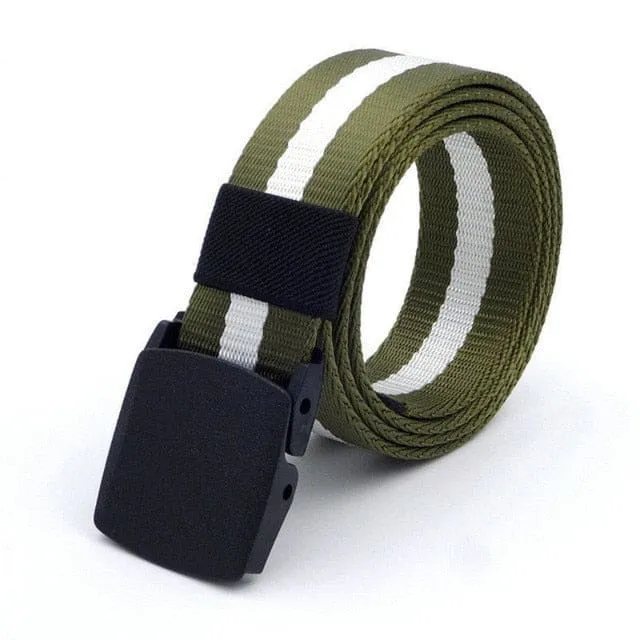 High Quality Marine Corps Canvas Multi-Function Alloy Buckle Outdoor Hunting Metal Tactical Belt