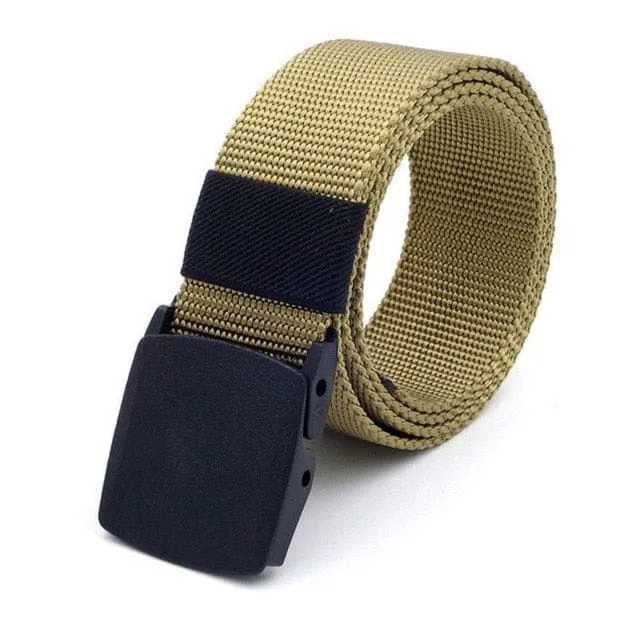 High Quality Marine Corps Canvas Multi-Function Alloy Buckle Outdoor Hunting Metal Tactical Belt