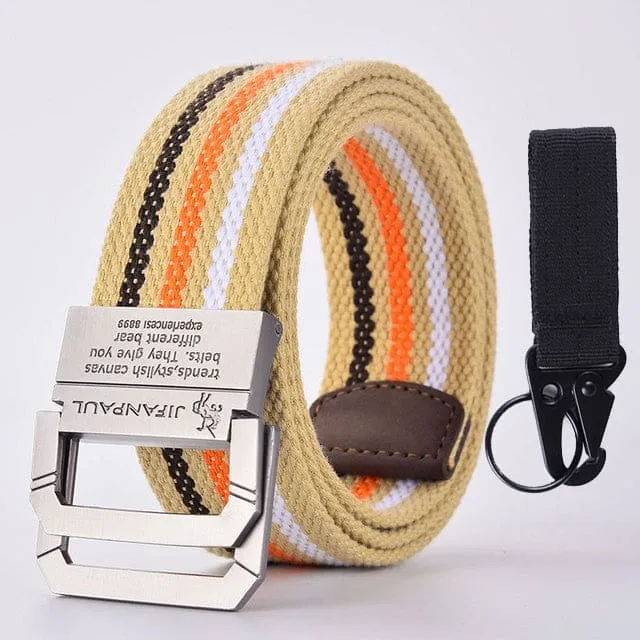 High Quality Marine Corps Canvas Multi-Function Alloy Buckle Outdoor Hunting Metal Tactical Belt