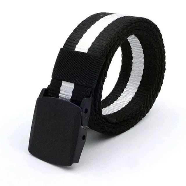 High Quality Marine Corps Canvas Multi-Function Alloy Buckle Outdoor Hunting Metal Tactical Belt