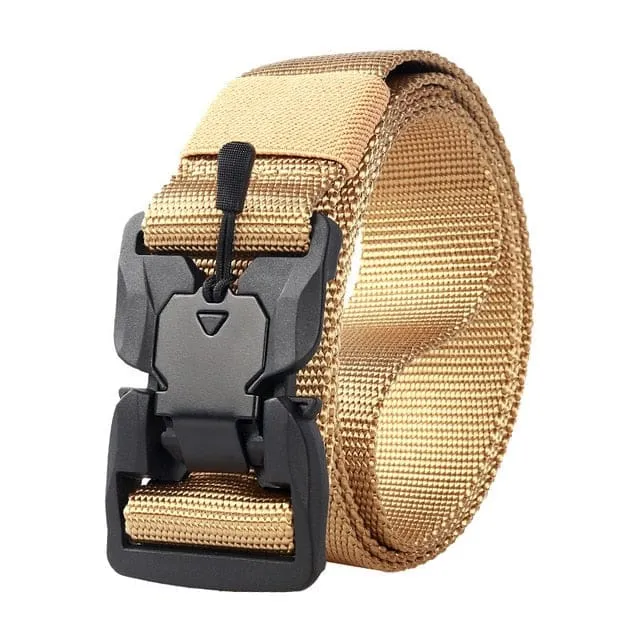 High Quality Marine Corps Canvas Multi-Function Alloy Buckle Outdoor Hunting Metal Tactical Belt