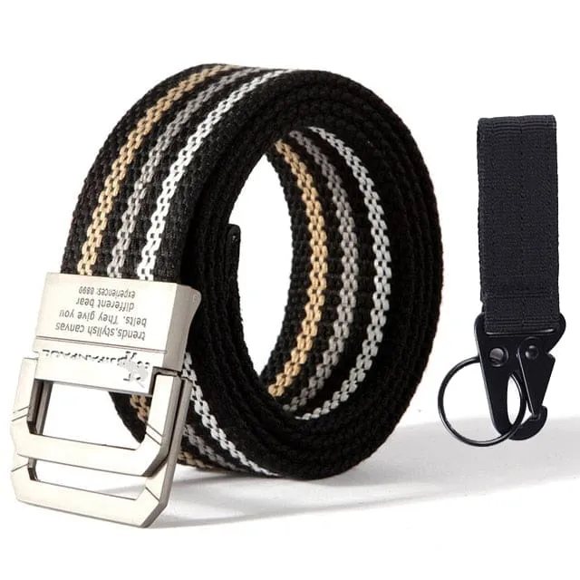 High Quality Marine Corps Canvas Multi-Function Alloy Buckle Outdoor Hunting Metal Tactical Belt