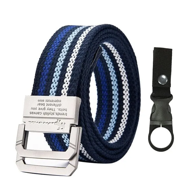 High Quality Marine Corps Canvas Multi-Function Alloy Buckle Outdoor Hunting Metal Tactical Belt