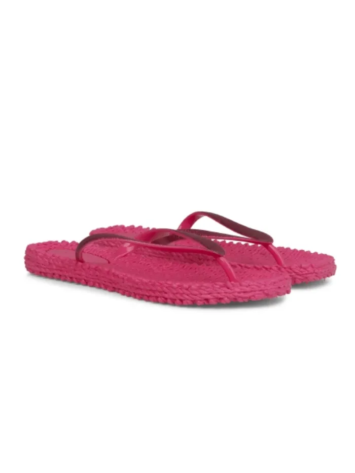 Ilse Jacobsen T Flip Flops With Glitter Cheerful 01 Warm Pink