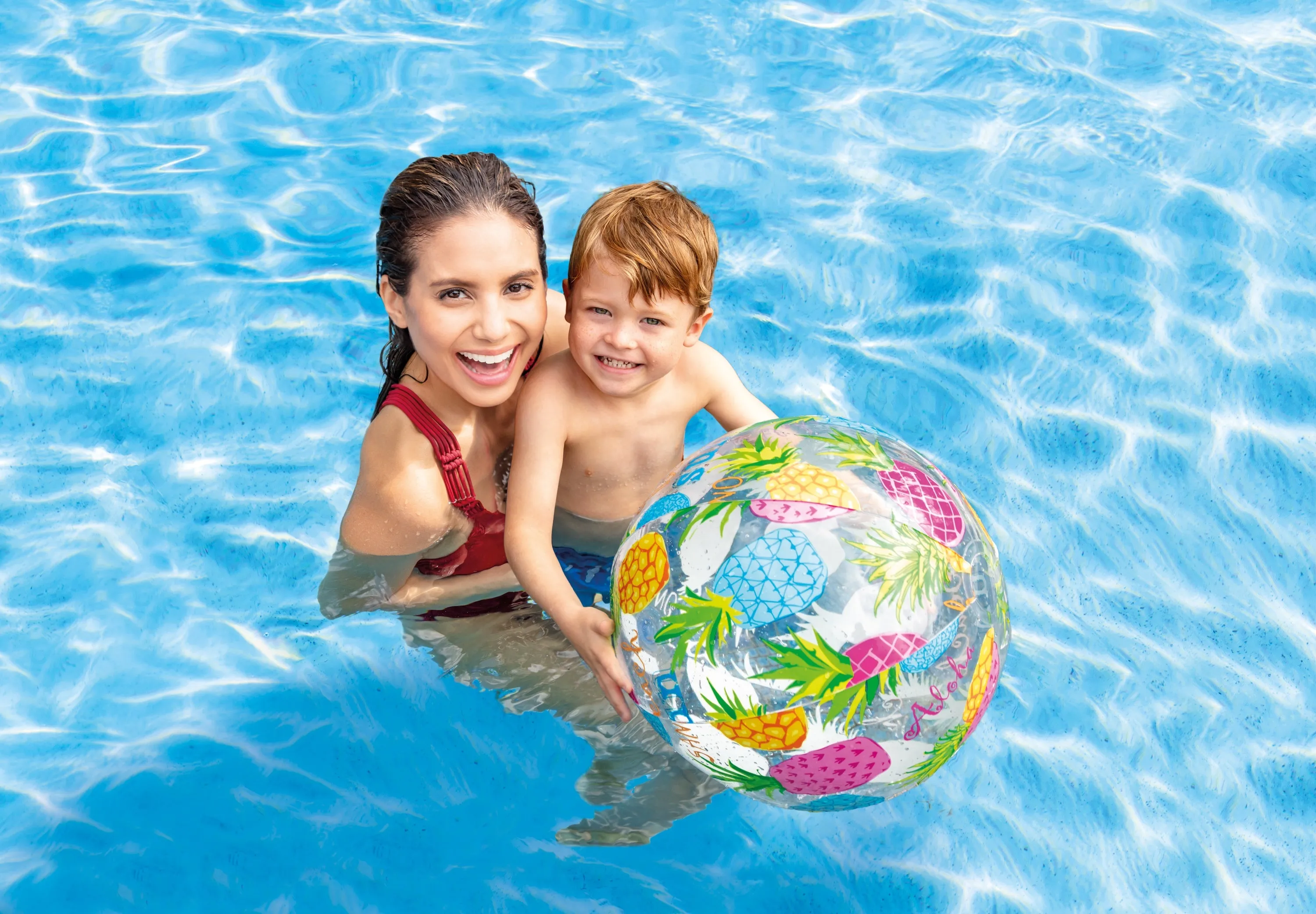 Intex Beach Ball, Lively Print