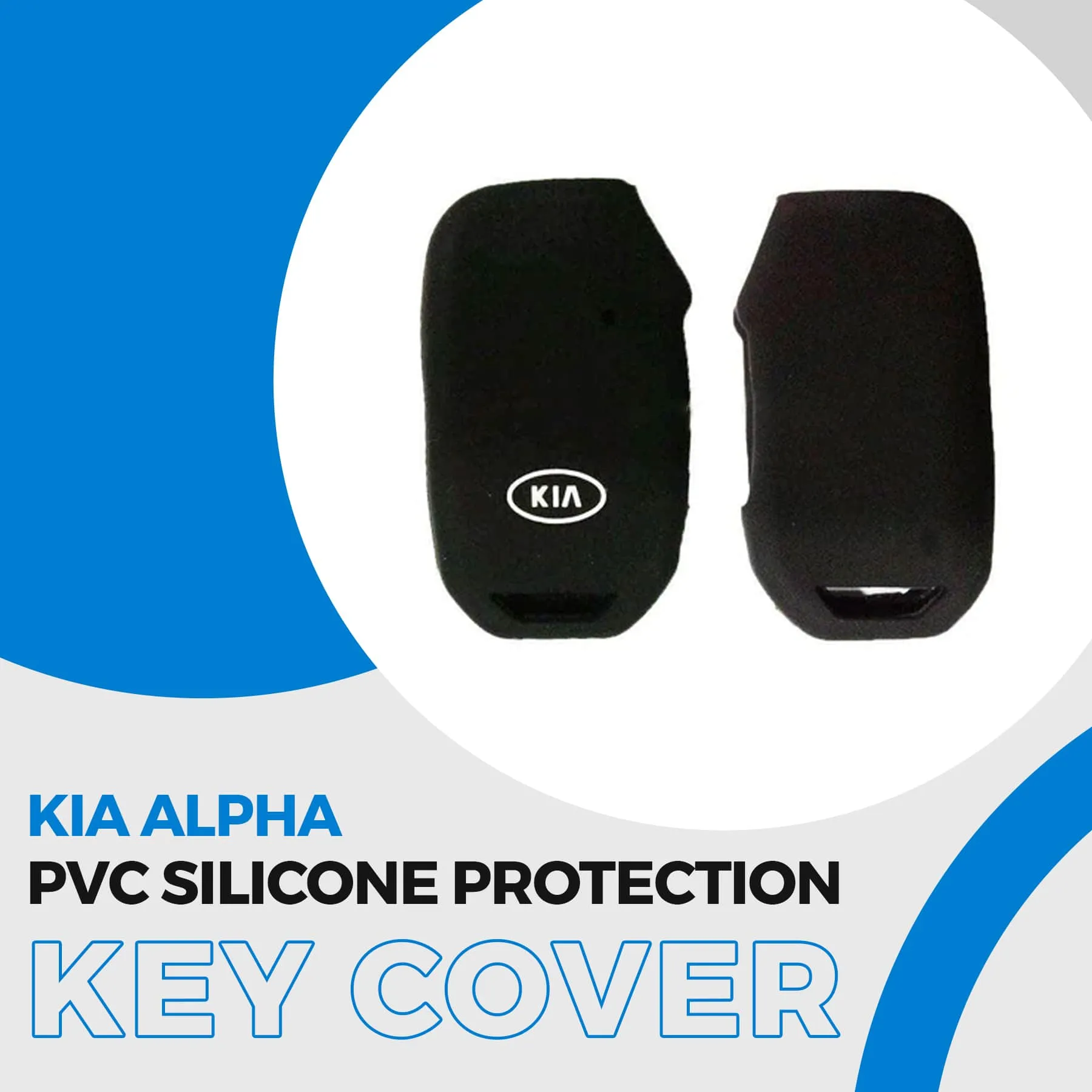 KIA Alpha PVC Silicone Protection Key Cover - Model 2020 -2021