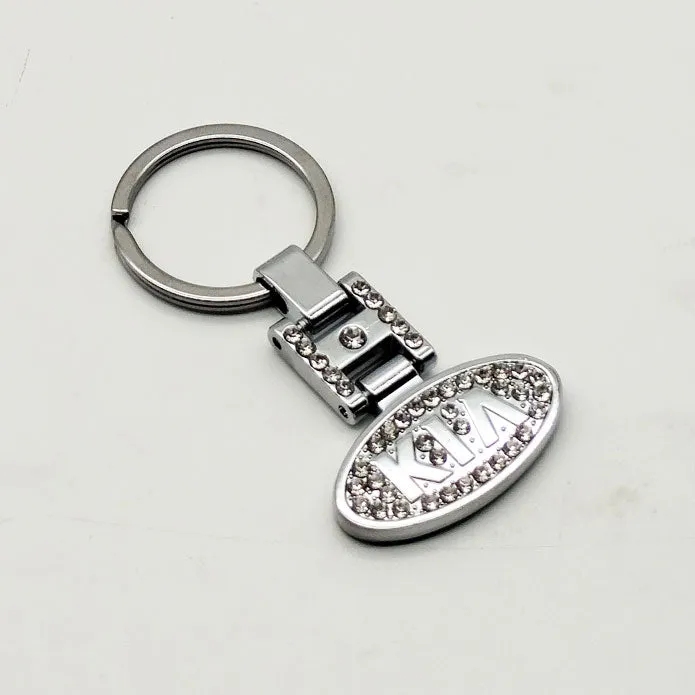 KIA Logo Keychain Diamond Style Keyring