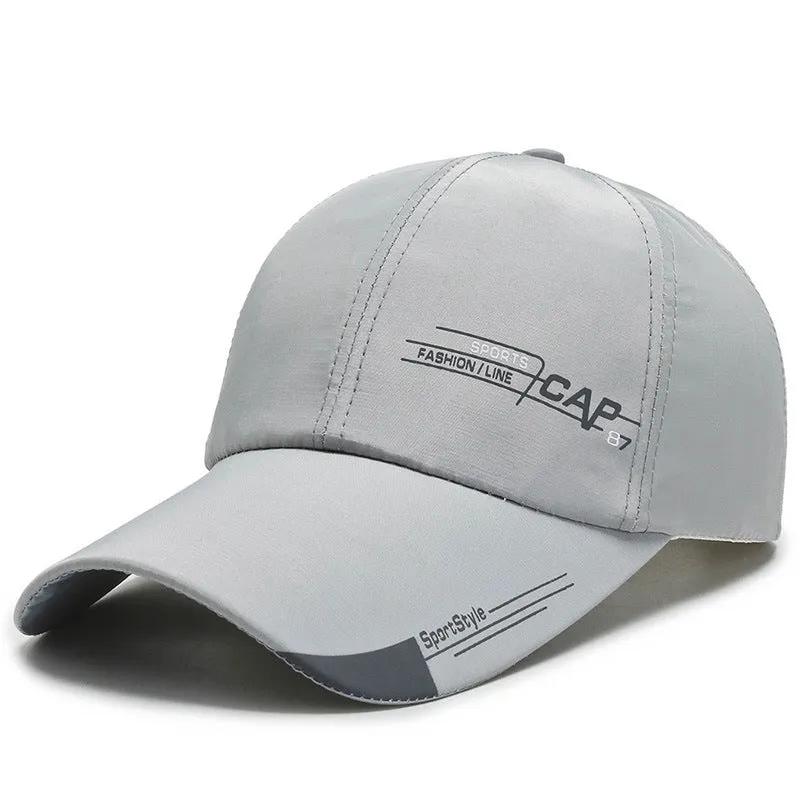 Men's Extended Brim Outdoor Shade Baseball Cap