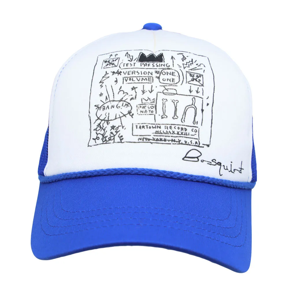 Mesh Baseball Cap Graffiti Art Print Adjustable Trucker Hat CTM1400