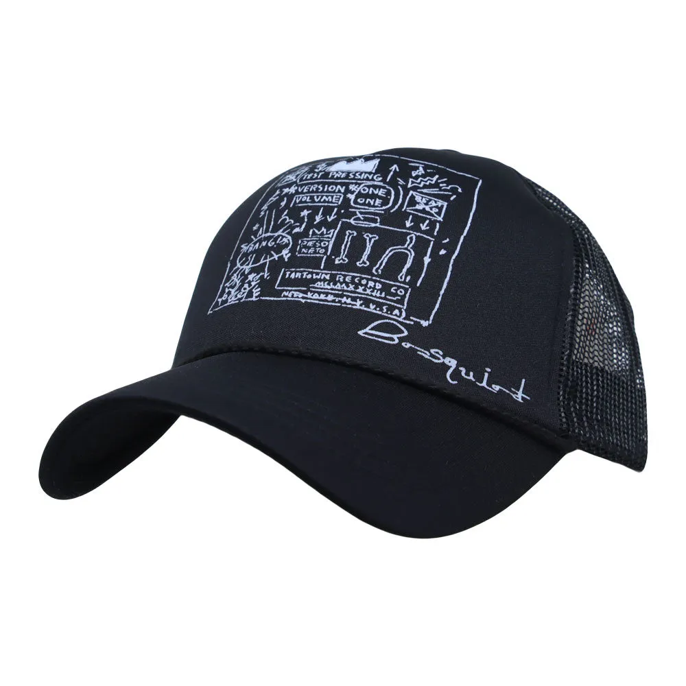 Mesh Baseball Cap Graffiti Art Print Adjustable Trucker Hat CTM1400