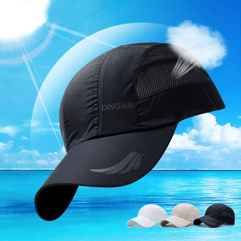 Mesh Breathable Sports Golf Hat with Adjustable Buckle - SF0459