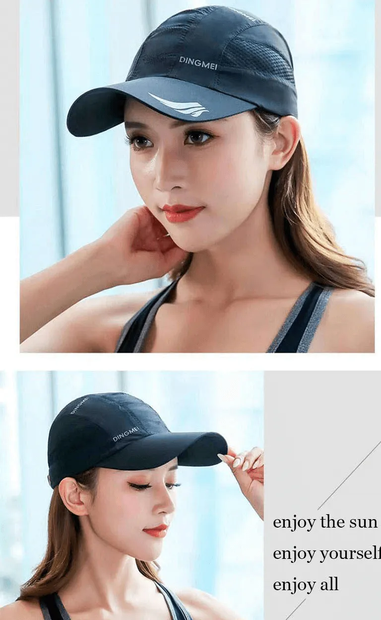 Mesh Breathable Sports Golf Hat with Adjustable Buckle - SF0459