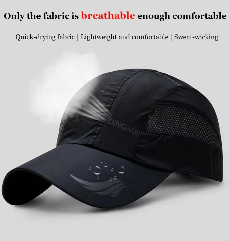 Mesh Breathable Sports Golf Hat with Adjustable Buckle - SF0459