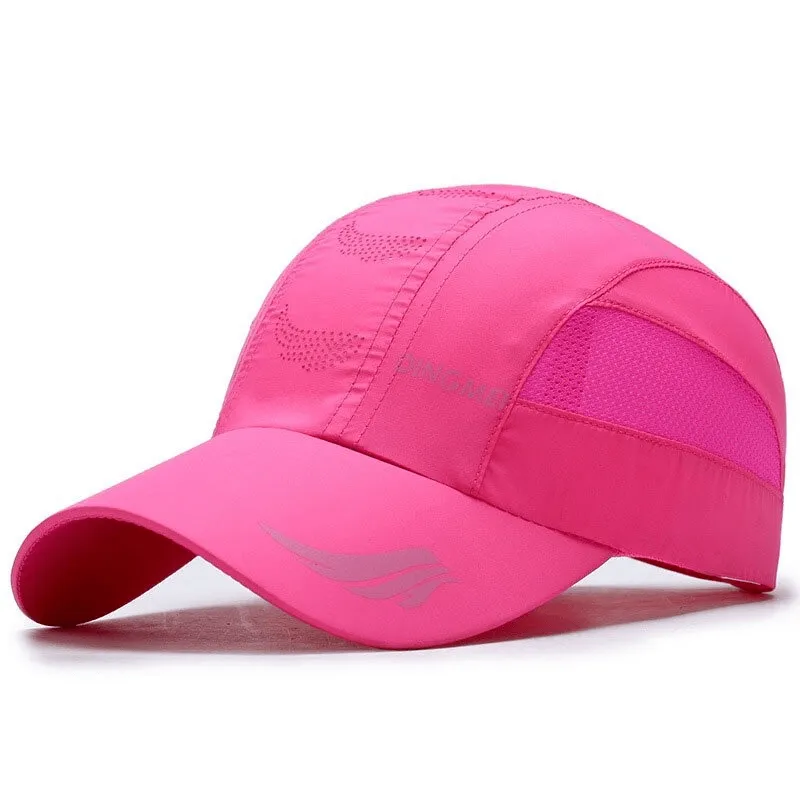 Mesh Breathable Sports Golf Hat with Adjustable Buckle - SF0459