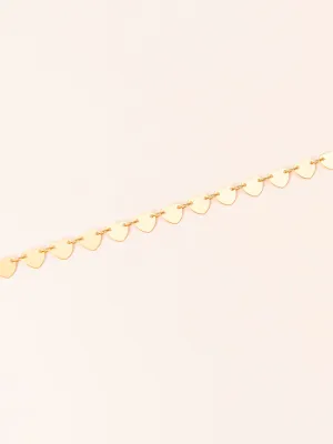 Metallic Coin Anklet