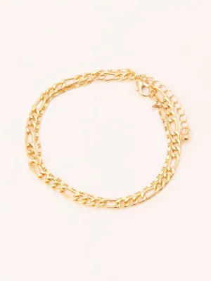 Metallic Layere Anklet