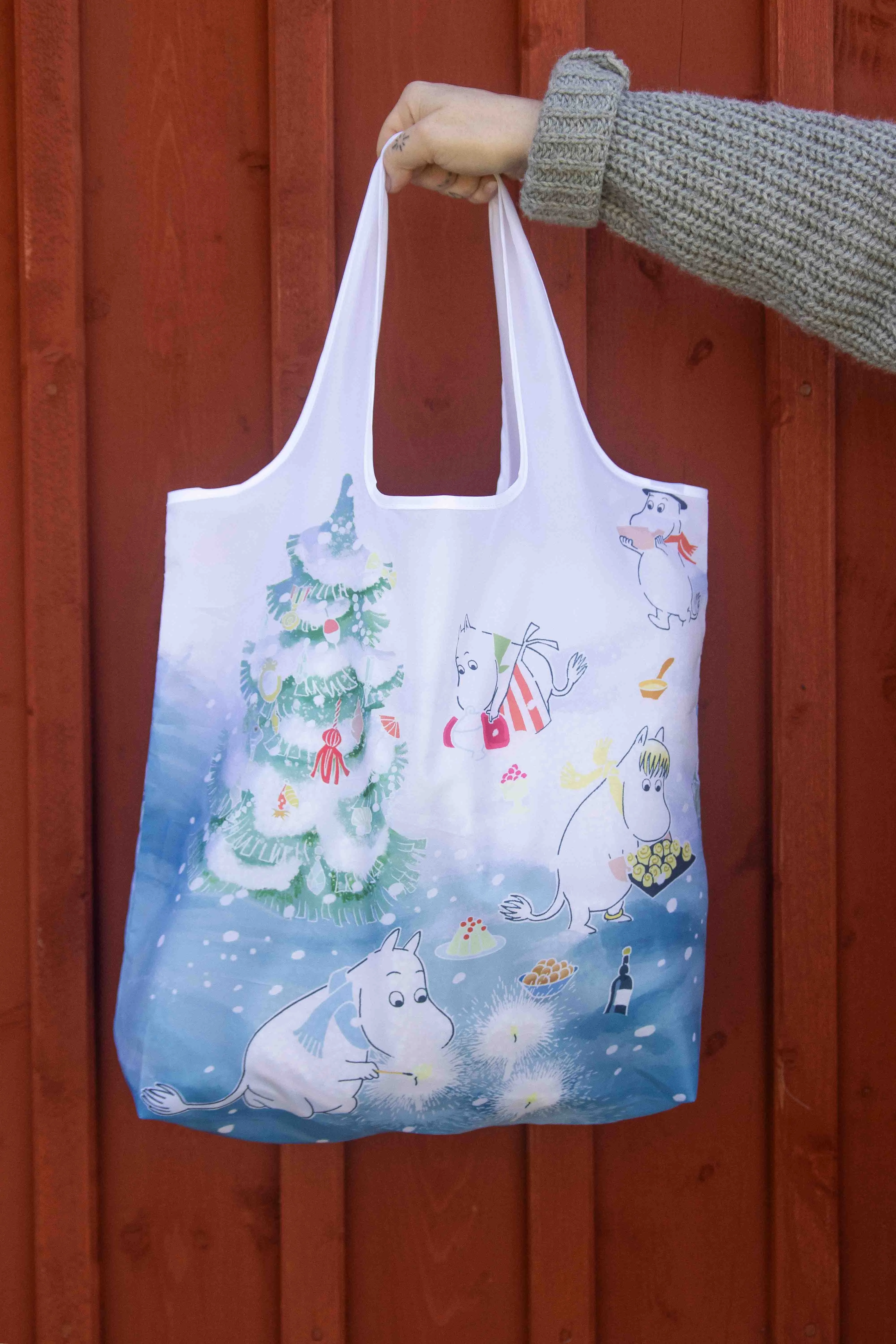 Moomin Winter Reusable Shopping Bag