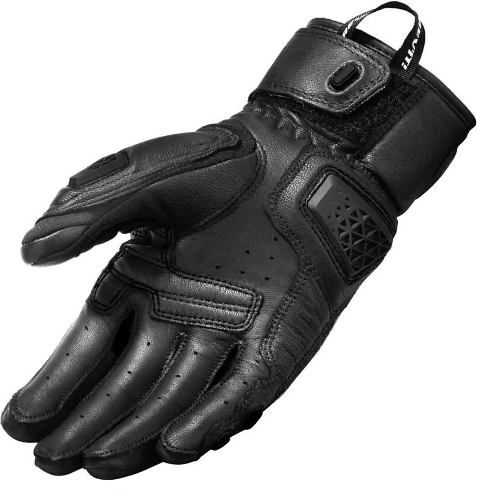 Motorcycle gloves Sand 4 Revit, black/black