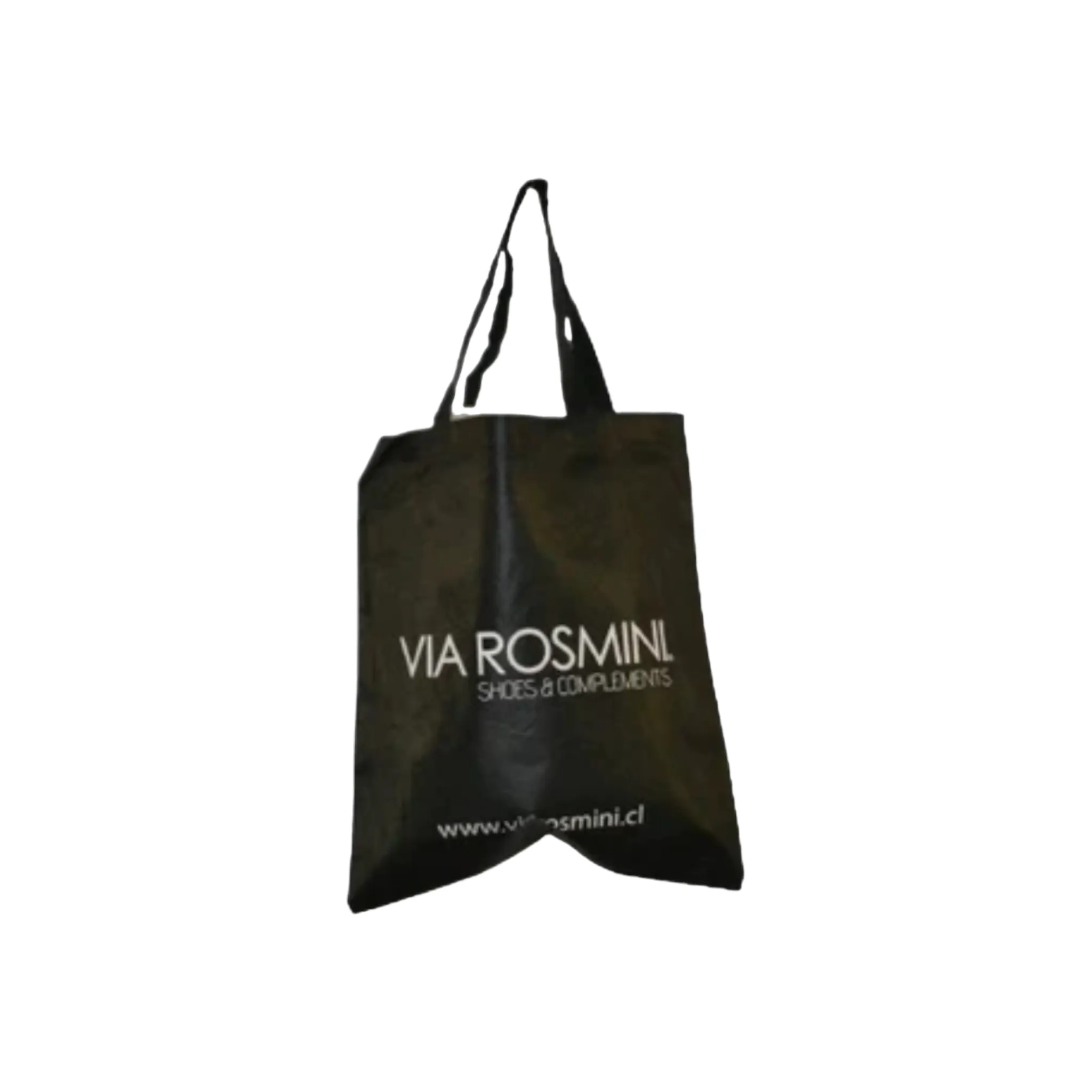 Non Woven Shopping Grocery Bag with Soft Loop Handle 80gsm 36x34cm