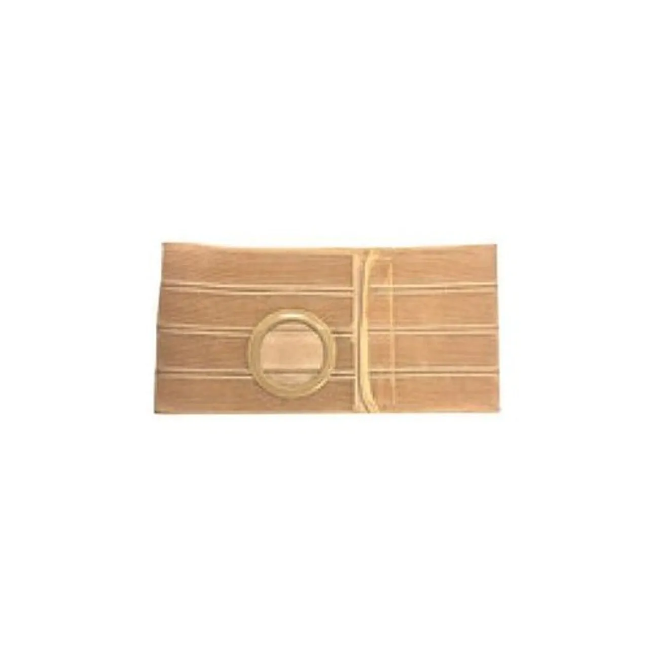 Nu-Form Beige Support Belt 3-1/4" Center Belt Ring 4" Wide 32" - 35" Waist Medium, Cool Comfort Elastic