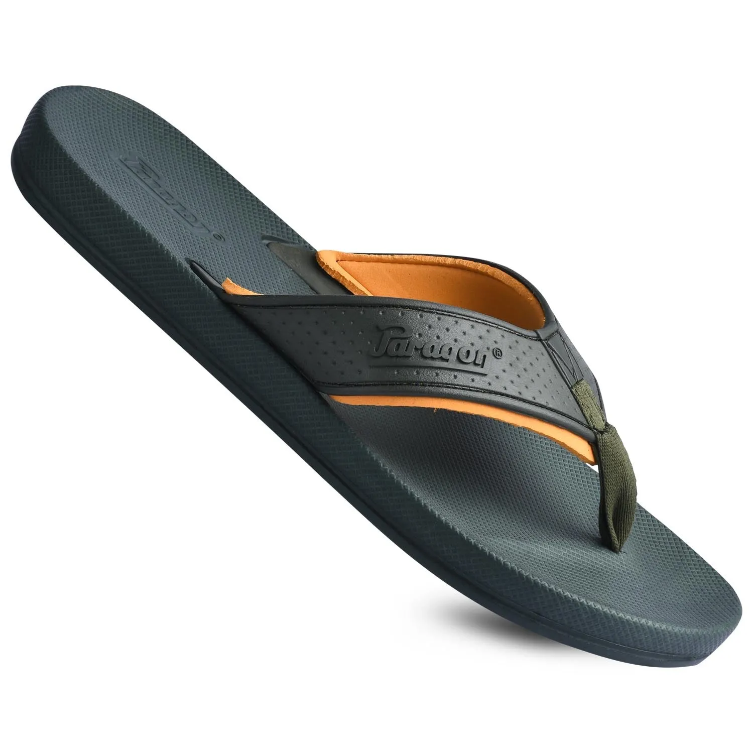 Paragon EVK3413G Men Stylish Lightweight Flipflops | Casual & Comfortable Daily-wear Slippers for Indoor & Outdoor | For Everyday Use