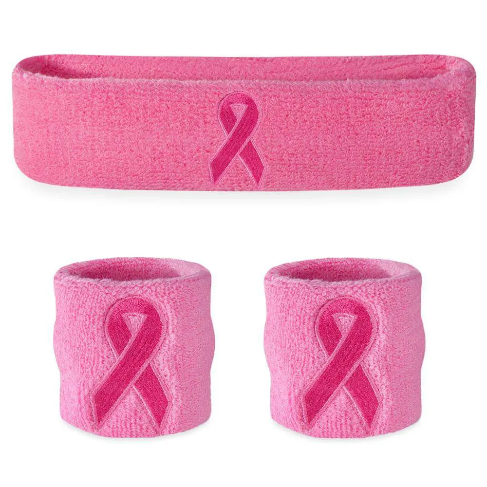 Pink Ribbon Headbands